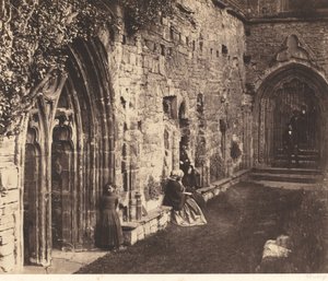 Os Claustros, Abadia de Tintern de Roger Fenton