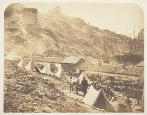 O castelo genovês, Balaklava de Roger Fenton