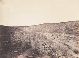 O Vale da Sombra da Morte de Roger Fenton