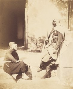 Zuavo e spahi, assistentes do marechal Pélissier de Roger Fenton