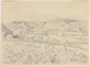 Paisagem de Roger Fry