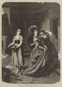 Cinderela e as suas irmãs (gravura) de Roger Payne