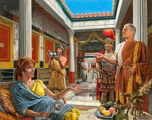 A vida em Pompeia de Roger Payne