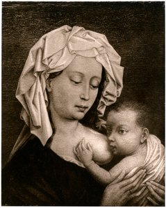 Madonna e criança, 1927 de Rogier van der Weyden