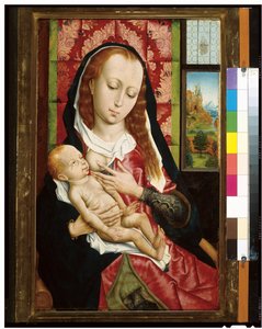 A Virgem e o Menino, c.1480 de Rogier van der Weyden