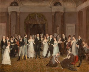 The Cloakroom, Clifton Assembly Rooms (óleo sobre tela)