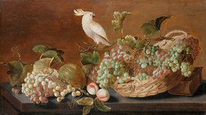 Ainda vida com papagaio, c.1640