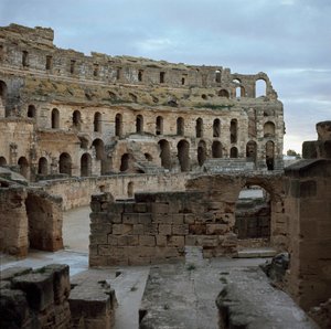 Anfiteatro de el Djem, c. 238 d.C. de Roman
