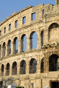 Anfiteatro de Pula, Croácia de Roman