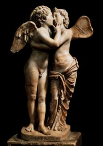 Cupido e Psique (mármore) de Roman