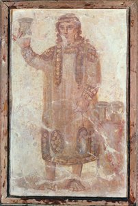 Portador de bebida, da &39;Casa de Coelius&39; de Roman