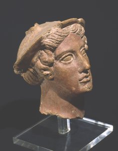 Chefe de Mercúrio, do Templo de Vignole o Falerii (mármore)