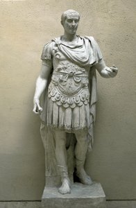 Jules Cesar (Júlio César) (100-44 AC) Escultura - Museu da Civilização Romana, Roma de Roman