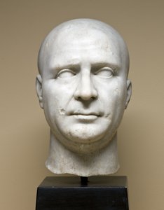 Retrato de um sacerdote Ísis, início do século 2 DC (mármore Proconnesiano) de Roman