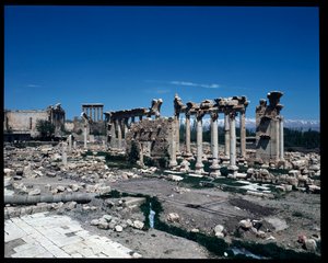 Restos do site de Roman