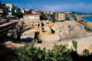 Anfiteatro romano, Tarragon, Catalunha, Espanha de Roman