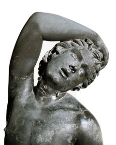 Satyr, estatueta de bronze de Roman