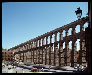Vista do Aqueduto de Roman
