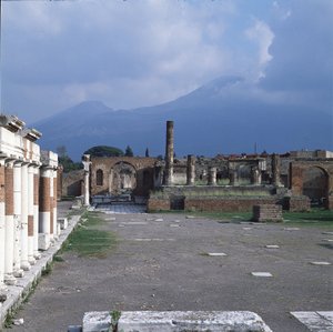 Vista do fórum de Roman