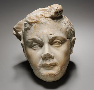 Chefe de Trajano de Roman Imperial Period