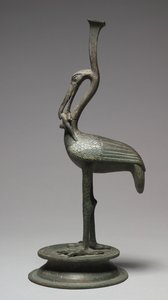 Íbis comendo um lagarto, século I aC-século I dC de Roman Imperial Period