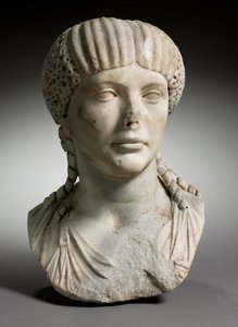 Retrato de Octávia, esposa de Nero