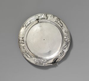 Placa de prata de Roman Imperial Period