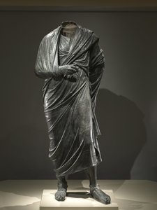 O imperador como filósofo, provavelmente Marco Aurélio de Roman Imperial Period