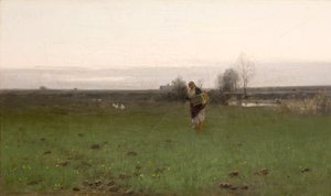 Paisagem nas proximidades de Cracóvia de Roman Kochanowski