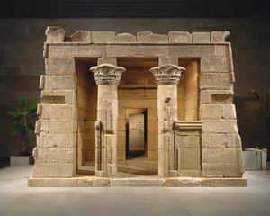 O Templo de Dendur, c.10 aC (arenito eólico)