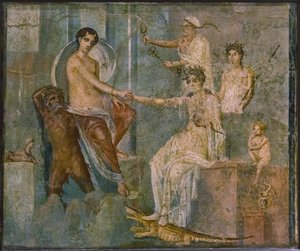 Júpiter e Io, 1º H. 1º século. DE ANÚNCIOS.