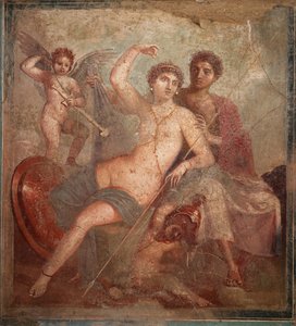 Marte e Vênus, 1º H. 1º século. DE ANÚNCIOS.