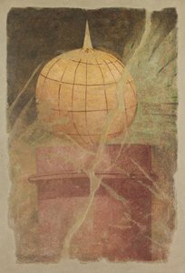 Fragmento de pintura mural do peristilo de uma villa em Boscoreale, c.50–40 aC