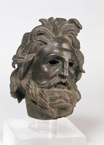 Cabeça de Poseidon (bronze) de Roman Roman