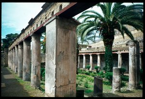 Peristile of the casa d