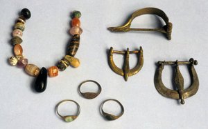 Anéis, fivelas e Fibulae, Masada (meios mistos) de Roman Roman
