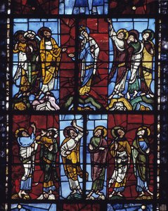 Ascensão (Vidro manchado de Romanesque