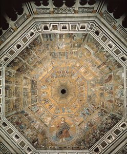O Juiz Cristo - Mosaico de Romanesque