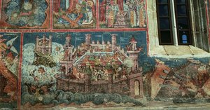Cerco de Constantinopla pelo sultão Mehmet II (1432-81) em 1453