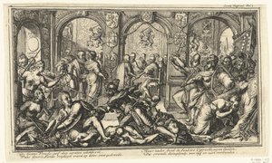 Alegoria da União de Utrecht, 1579 de Romeyn de Hooghe