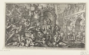 Alegoria da Guerra dos Oitenta Anos de Romeyn de Hooghe