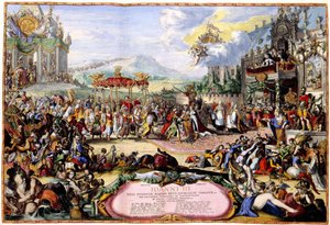 Alegoria do rei João III Sobieski, 1675 de Romeyn de Hooghe