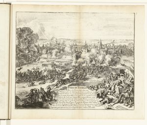 Inname van Doornik, 1581
Prise de Tournay (título sobre o objecto)
Guerres de Flandres (título da série) de Romeyn de Hooghe