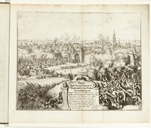 Inname van Valenciennes, 1567
Captura de Valenciennes (título sobre o objecto)
Guerras da Flandres (título da série) de Romeyn de Hooghe