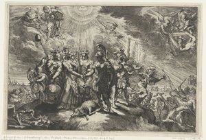 Holanda faz paz eterna com a Inglaterra de Romeyn de Hooghe