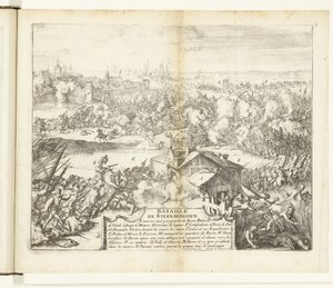 Batalha de Steenbergen, 1583
Bataille de Steenberghen (título sobre o objecto)
Guerres de Flandres (título da série) de Romeyn de Hooghe