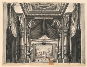 Cenário, Interior do Palácio Oriental