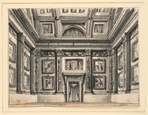 Cenário, Interior do Palácio de Romolo Achille Liverani