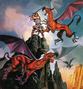Hagen e os Griffins de Ron Embleton