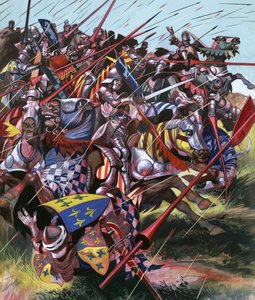 Para a batalha: Agincourt - A Vitória Impossível de Ron Embleton